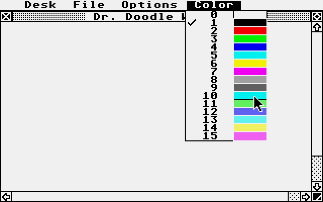 Dr Doodle atari screenshot